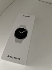 Samsung Galaxy Watch 8 40mm Silver Smartwatch w/Two Chargers SM-L320NZSCXAA 2025