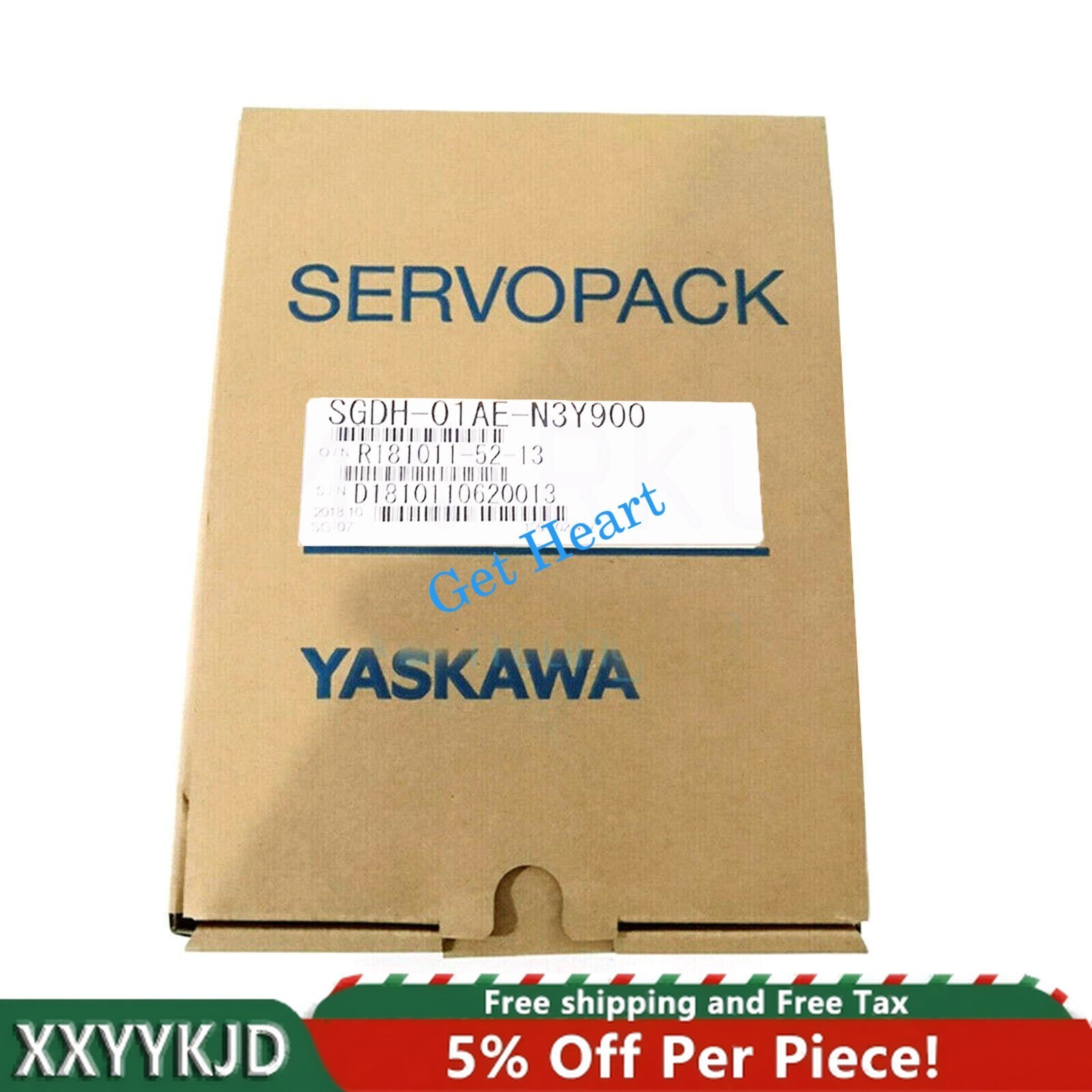 New In Box YASKAWA SGDH-01AE-N3Y900 Servo Drive FedEx or DHL or UPS
