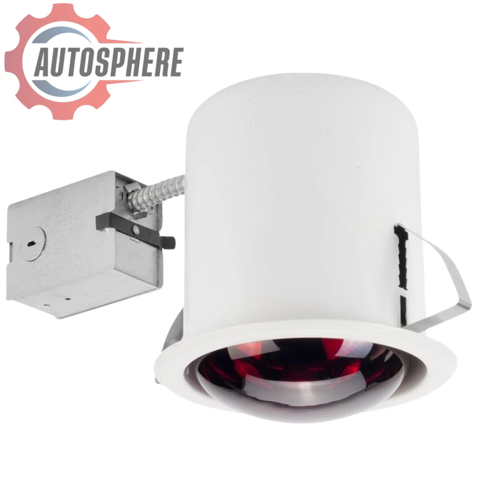 Globe Electric 03917 250W R40 Red Heat Lamp Light Bulb E26 Base - Image 3 of 4