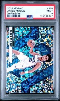 2024-25 Panini Mosaic - Rookie Variations Jared McCain #228 Fast 