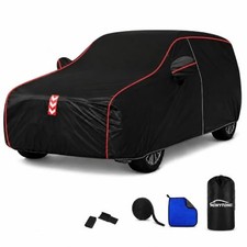 SUV Car Cover Waterproof All Weather, 8-Point Fastening, Fits Up to 1 SUV-A4