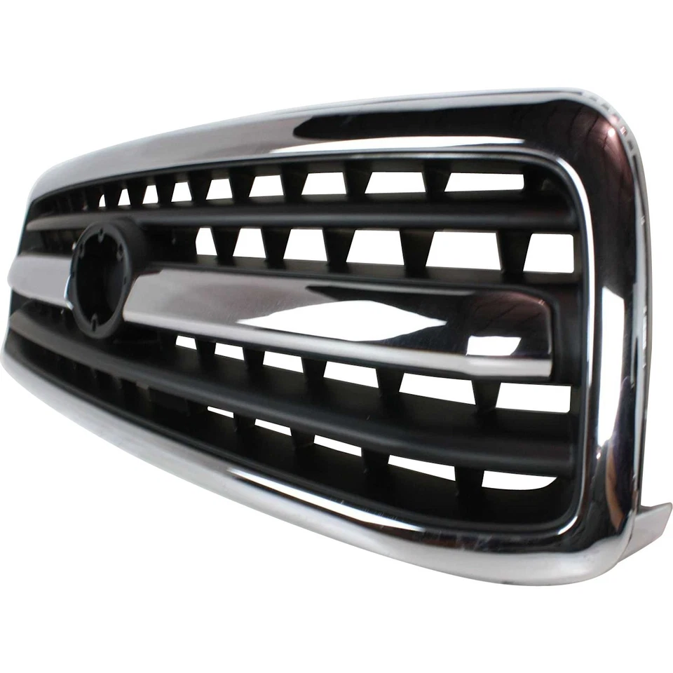 Grille For 2000-2002 Toyota Tundra Chrome Shell w/ Black Insert Plastic - Image 2 of 4