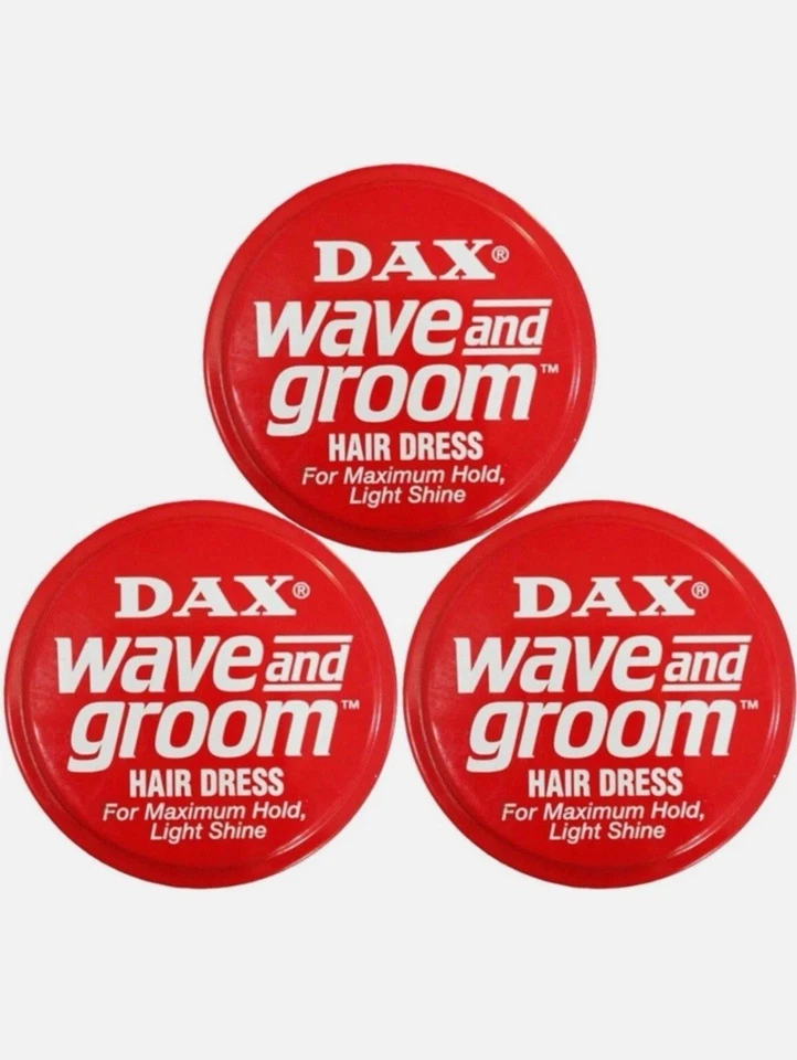 Wave and Groom Hair Dress,For Maximum Hold Light Shine 3.5 Ounce (Pack of 3) - Image 4 of 4