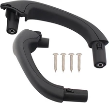 ApplianPar Black Front Driver or Passenger Interior Door Pull Handle 