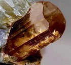 Showy Natural Imperial Topaz Crystal Cluster Matrix Rough Raw Gemstone +gift bag — photo 3