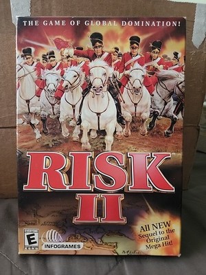 Risk II PC Win 95/98 Big Box Edition, Unopened