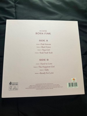BLACKPINK BORN PINK VINYL LP LIMITED EDITION (UNSEALED) COMPLETE