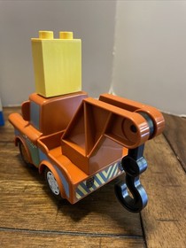 LEGO DUPLO 5828 Big Bentley Disney Pixar Cars 2 Set Lightning McQueen Mater Finn