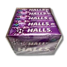 Halls Cough Drops – Blueberry Flavor (20ct)