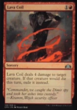 Lava Coil - Guilds of Ravnica: #108, Magic: The Gathering Nm R153