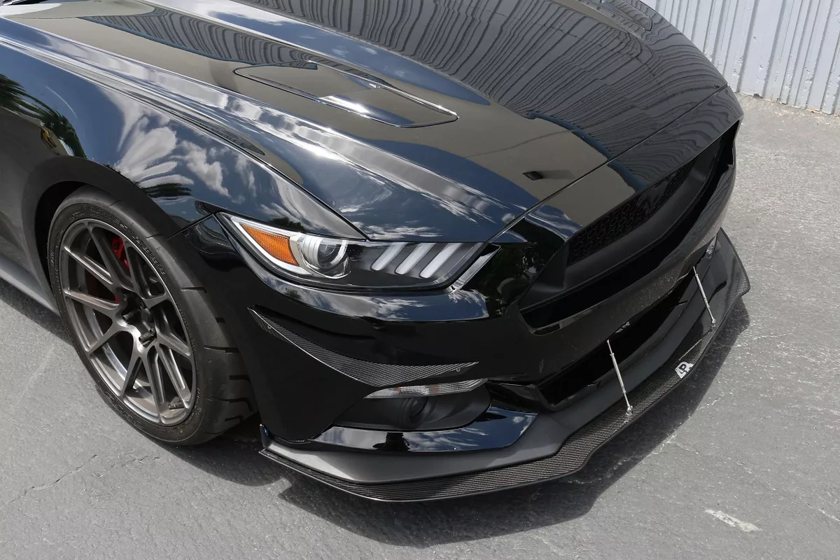 Apr front cheap splitter mustang