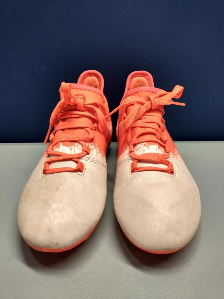 adidas Performance X 16.2 FG Soccer Cleats Womens Size 6 Orange Synthetic - Image 2 of 4