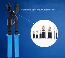 Wire Stripper Cable Stripping Pliers Electrician High-Voltage Cable Peeler