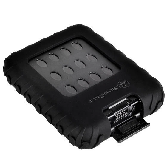 Silverstone MMS01B Military Grade Waterproof 2.5inch SATA USB3.0 Enclosure - Image 3 of 4