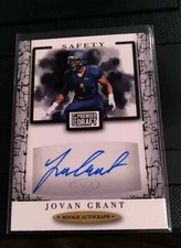 2021 Sage Premier Draft Jovan Grant Rookie Auto Rams Mint