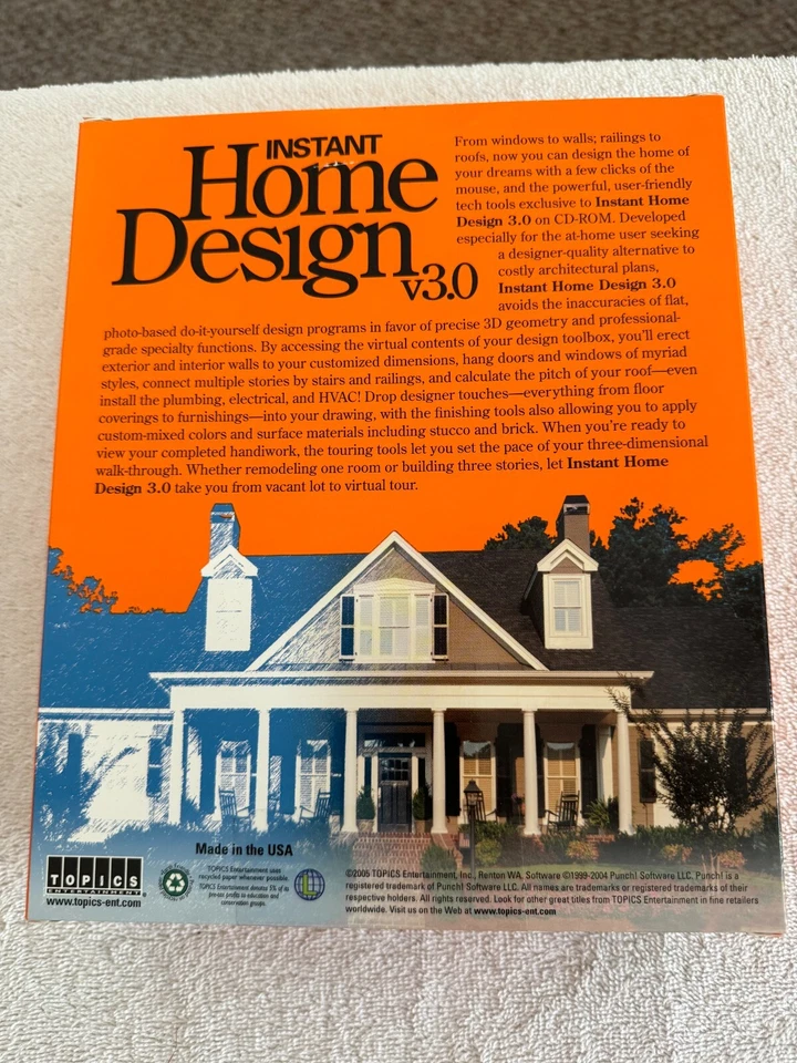 Instant Home Design v3.0 - Windows 95 or Higher - Image 2 of 2