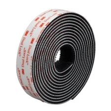 3M SJ3551 BLACK DUAL LOCK VHB TYPE 400 1" X 10FT ROLL RECLOSABLE FASTENER