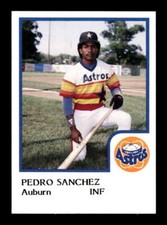 1986 Procards  Auburn Astros 22 Pedro Sanchez BXCP08