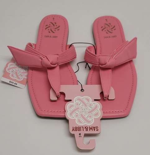 Sam & Libby Women's Sandals - PINK, WHITE & BLACK ☆☆Choose your Style & Color☆☆ - Picture 26 of 49