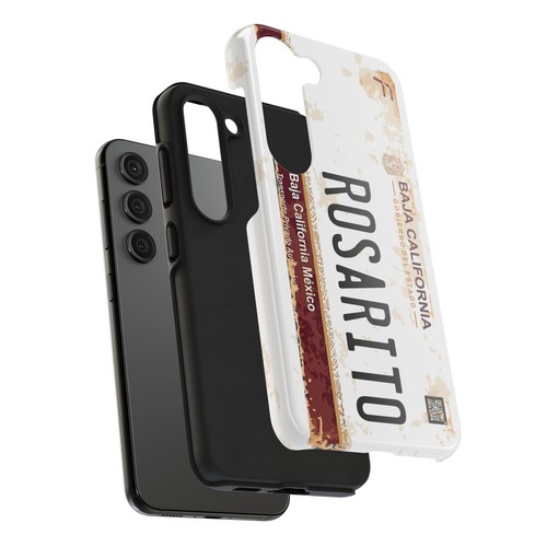 Rosarito Baja California License Plate Tough Phone Case Vintage-Inspired Design - Picture 61 of 65
