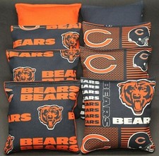 CHICAGO BEARS Cornhole Bags 8 ACA Regulation Corn Toss Bean Bags Top Quality