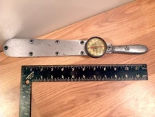 Vintage Snap On Torqometer TQ-51A 1/2" Drive,  Dial Torque Wrench USA
