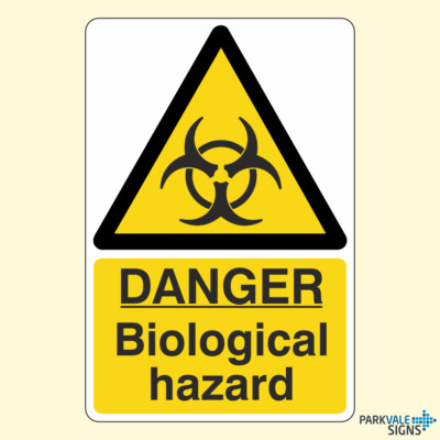 Gefahr Biologisches Gefahrenschild
