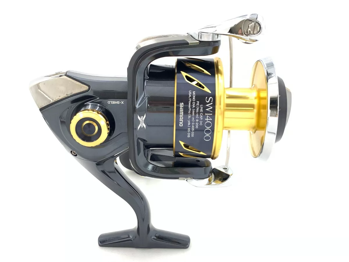 Shimano Stella SW 14000XG Spinning REEL SURF BIG-GAME FISHING EXCELLENT 2341