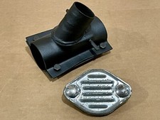 Vintage Jet Exhaust Lake Pipe Cap Plug 4 Banger Model A Hot Rat Rod Deuce Coupe