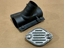 Vintage Jet Exhaust Lake Pipe Cap Plug 4 Banger Model A Hot Rat Rod Deuce Coupe