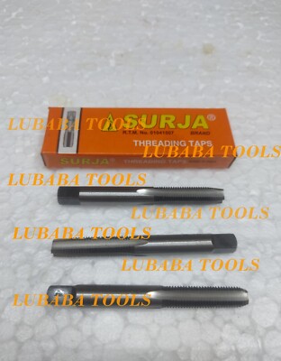 Best Quality BSF Threading Hand Taps Set Of 3 Pcs 7/16'' BSF 18 TPI