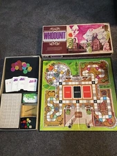Vintage Whodunnit Board Game Selchow & Righter 1972 Mystery Detective COMPLETE