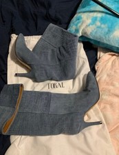 Revolve Toral ladies boots size 6 37 Nubuck Leather Warm Luxury Sexy