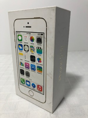 Apple iPhone 5s gold 16GB EMPTY BOX ONLY No Accessories | eBay
