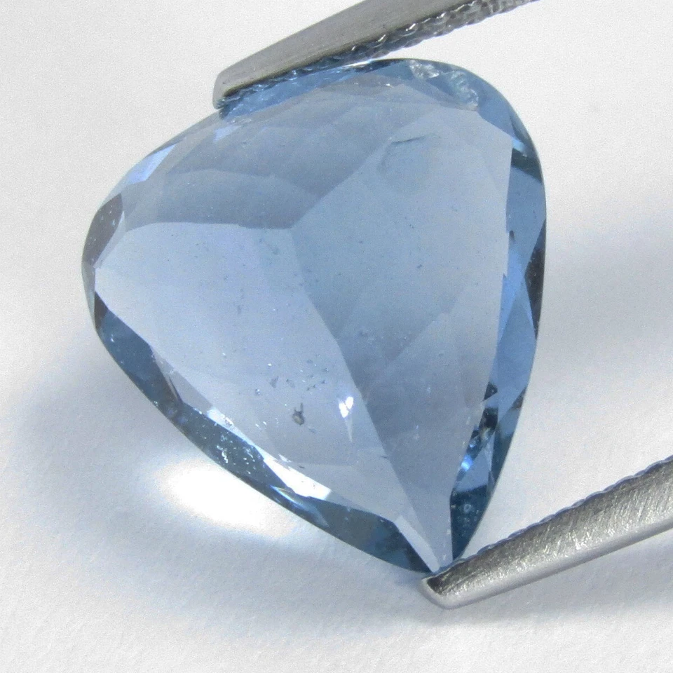 6.80cts Amazing Natural Blue Color Fluorite Pear Shape Collection Gem - Image 2 of 4