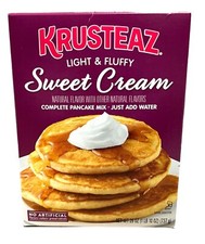 Krusteaz Light  Fluffy Sweet Cream Pancake Mix 26 oz