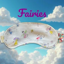 Kids Sleep Mask Sleepover Party Favor, Kid Accessory Travel Gift Handmade