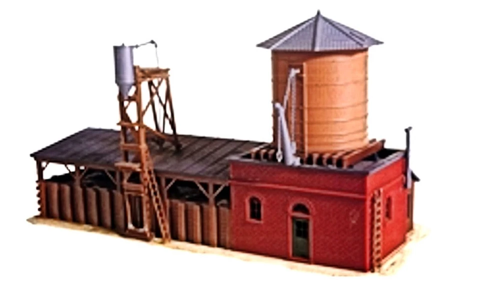 SAND & GRAVEL LOADING STATION KIT HO Scale Model Power New Sealed 617 - Image 2 of 2