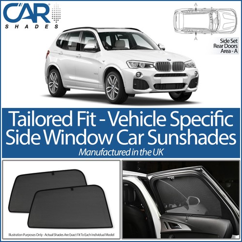 BMW X3 5dr F25 201017 CAR SHADES UK TAILORED UV SIDE WINDOW SUN BLINDS PRIVACY eBay