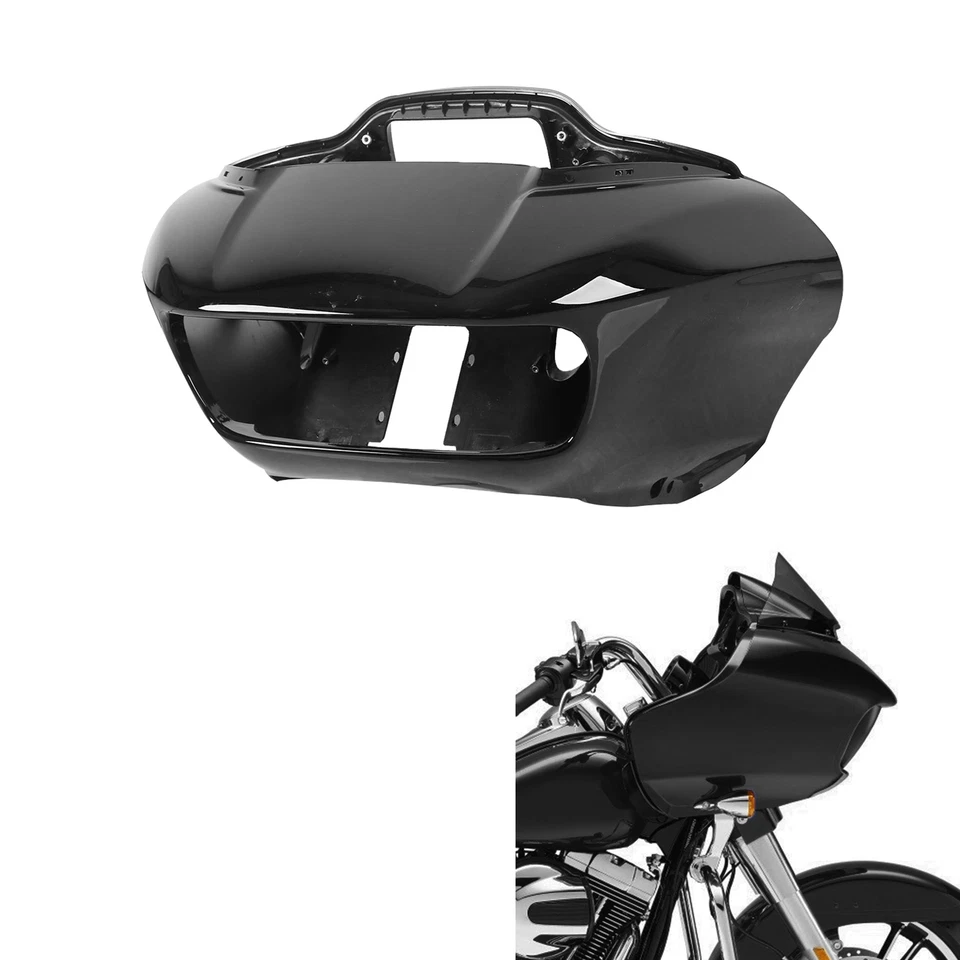 Vivid Black Inner & Outer Fairing Fit For Harley Touring Road Glide FLTR 2015-23 - Image 4 of 4