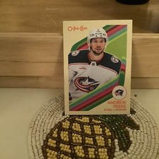 2023-24 O-Pee-Chee Retro Andrew Peeke #409 Columbus Blue Jackets