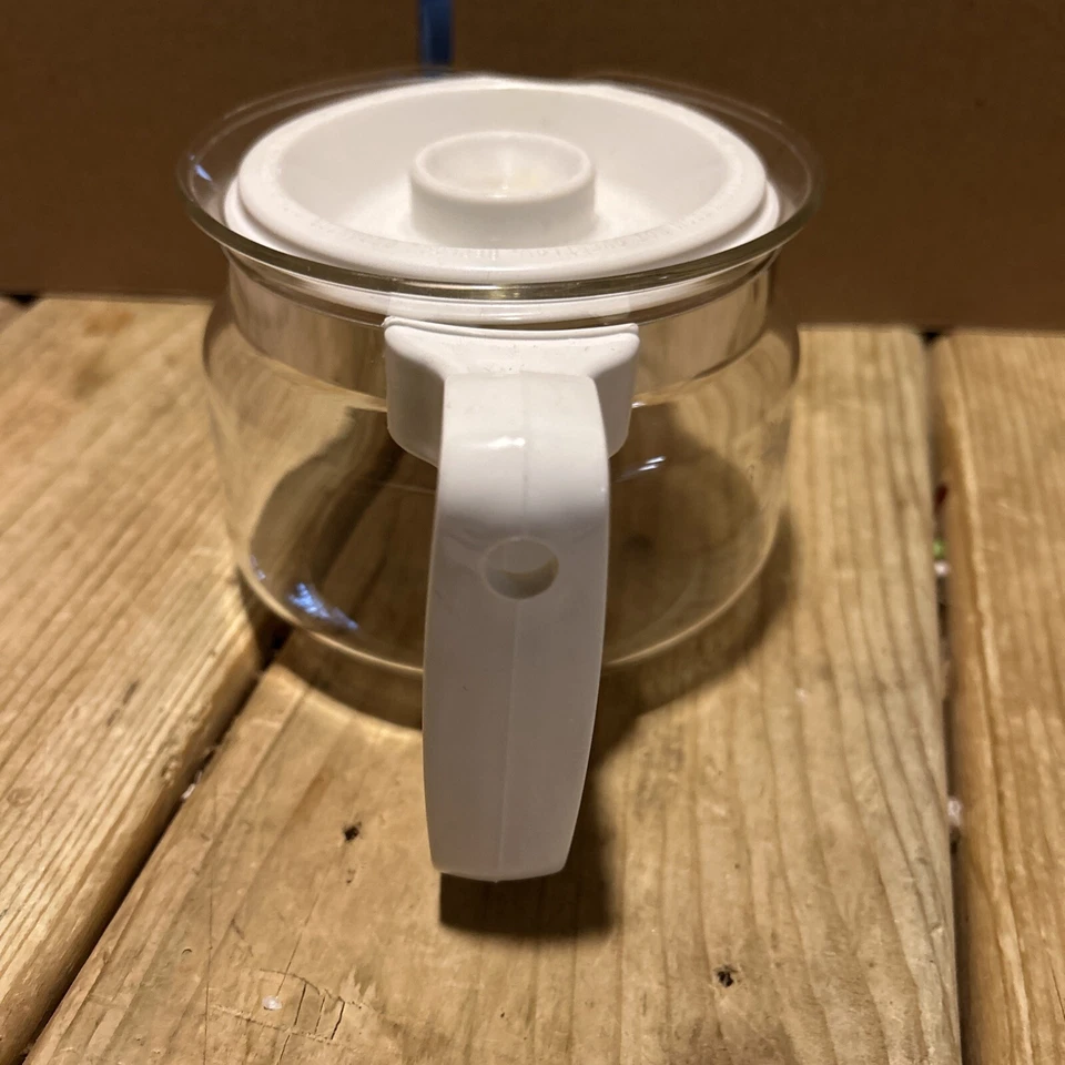 Mr. Coffee 4 Cup D40 Glass Carafe w/White Lid - Image 3 of 4