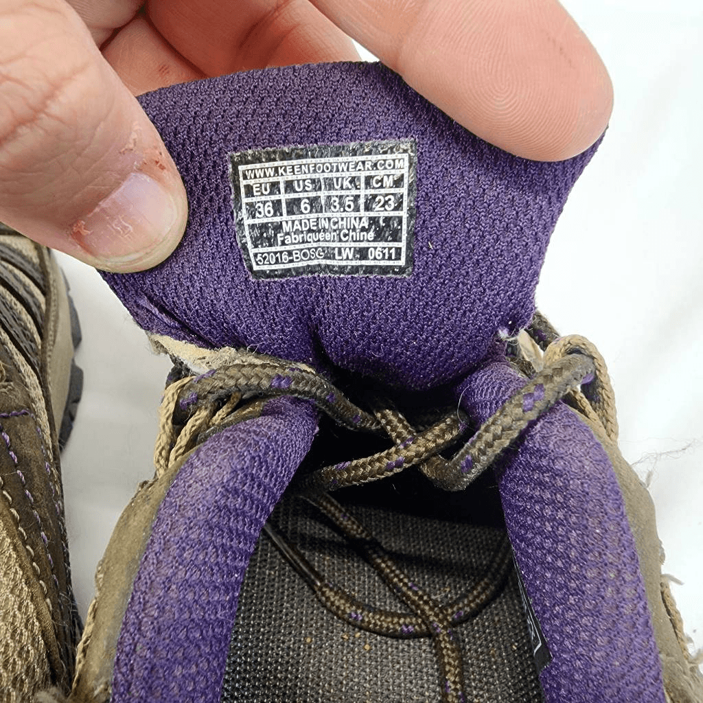 Scarpe da trekking trail Keen Palisades #52016 BOSG marrone e marrone da donna taglia 6