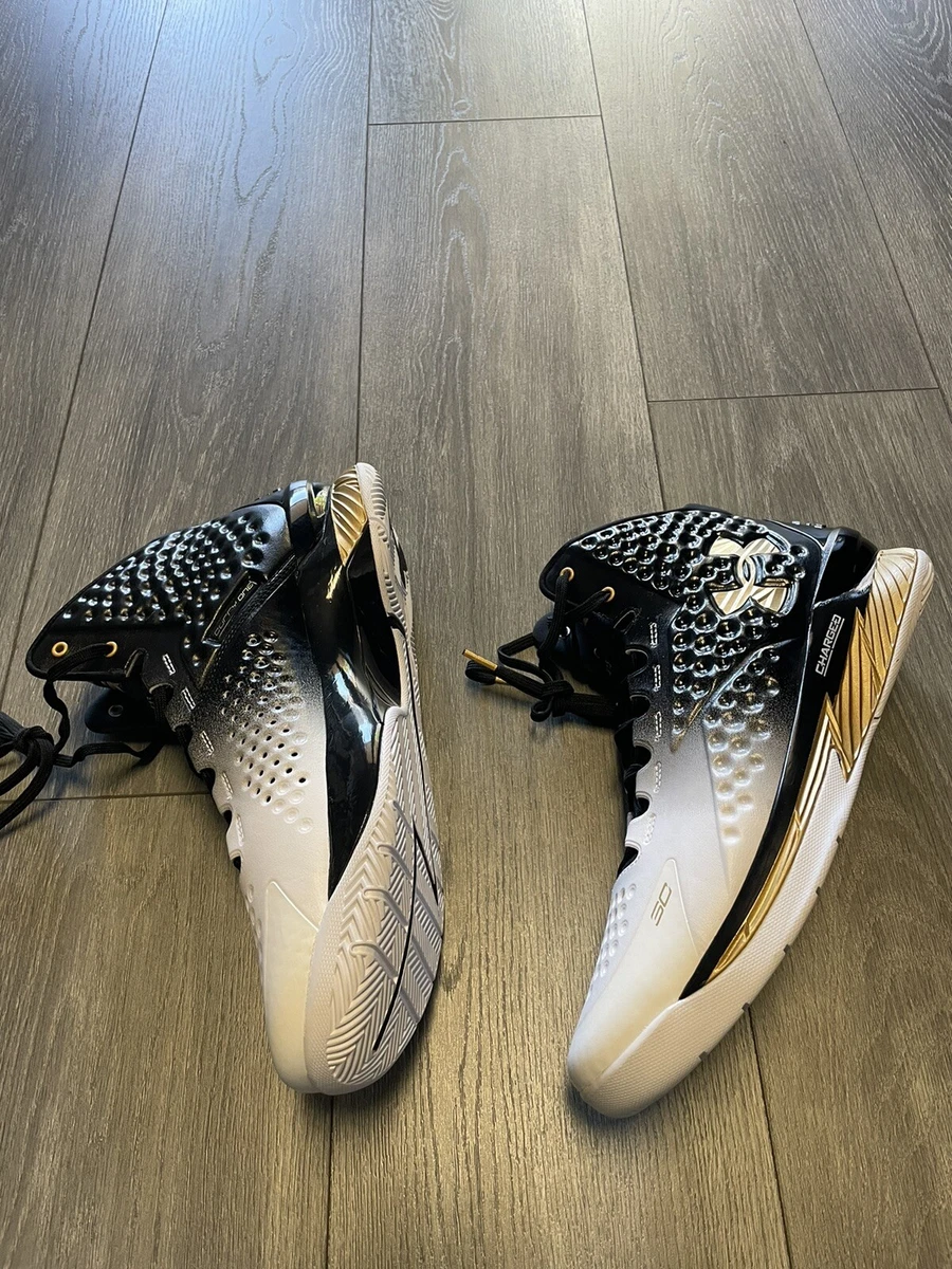 Curry 1 sales white and gold