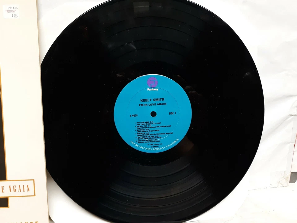 Keely Smith I'm In Love Again vinyl LP Fantasy records F-9639 1985 - Image 3 of 4