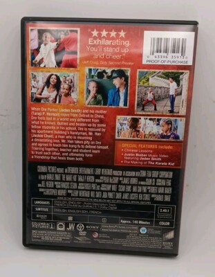 The Karate Kid-(DVD,2010) Jaden Smith,Jackie Chan- PRE-OWNED