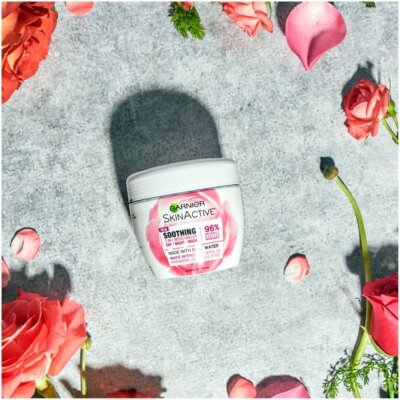 Garnier SkinActive 3-in-1 Face Moisturizer with Rose Water, 6.75