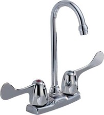 Delta Blade Bar Faucet 2-handle Chrome - Certified Refurbished