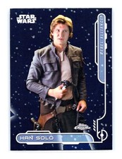 2024 Topps Chrome Star Wars RA-3 Han Solo Rebel Alliance Refractor