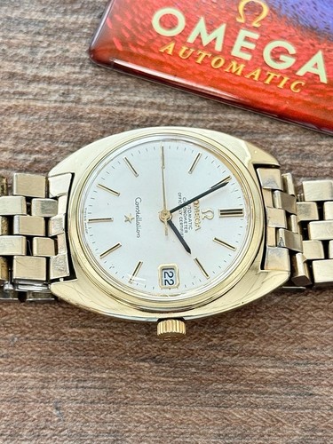 Omega Constellation 14k Automatic Watch Vintage Men's 1969, Warranty + Serviced - Picture 6 of 14